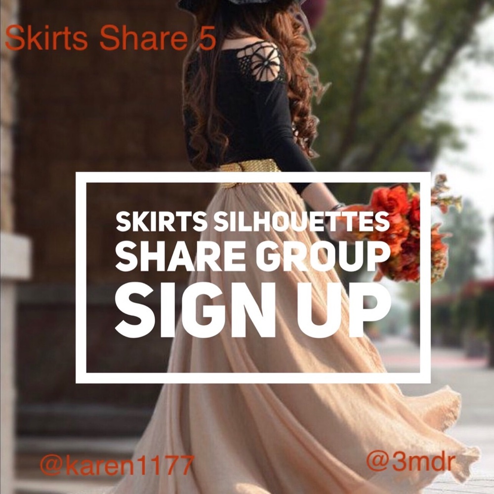 X CLOSED X 3/19 Sign Up 👗Skirts Silhouettes